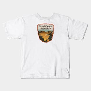 Grand Canyon National Park Minimalistic Illustration Kids T-Shirt